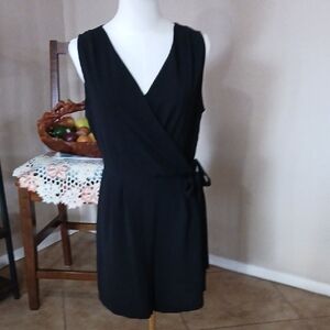 Emma & Michele- Elegant Black Romper